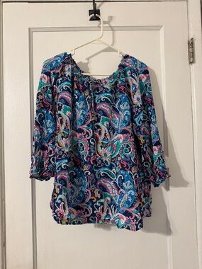 Talbots blouse Sz large
